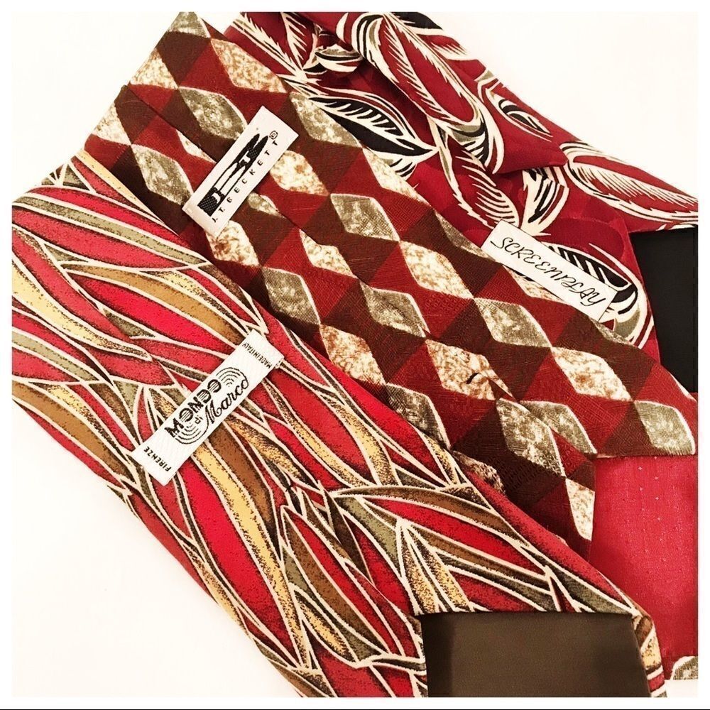 Bundle Of Men’s Silk Ties - Picture 2 of 2
